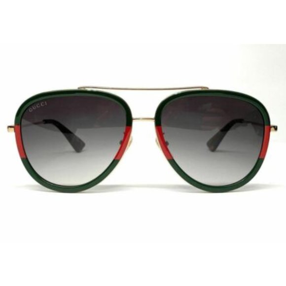 Gucci Women's Green Aviator Sunglasses! - Picture 2 of 3